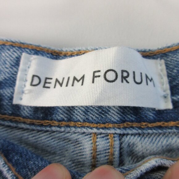 Aritzia Denim Forum The Joni Women's High Rise Loose Jeans 23 Blue Slouchy 576 - Picture 3 of 13